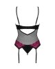 Gorset Obsessive Rosenty Corset XS-2XL